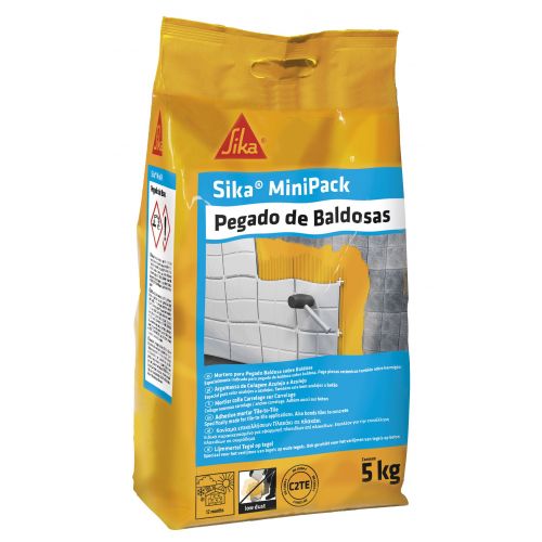 SikaMiniPack Pegado de Baldosas grey 5 KG Saco